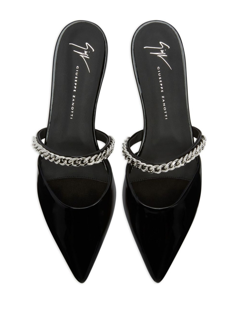 Laurette chain-link detailing mules 4