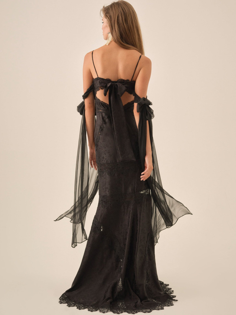 For Love & Lemons Rita Lace Gown outlook