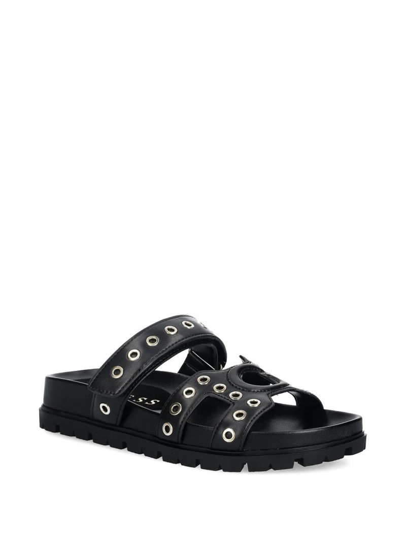 GUESS USA eyelet-detail sandals outlook