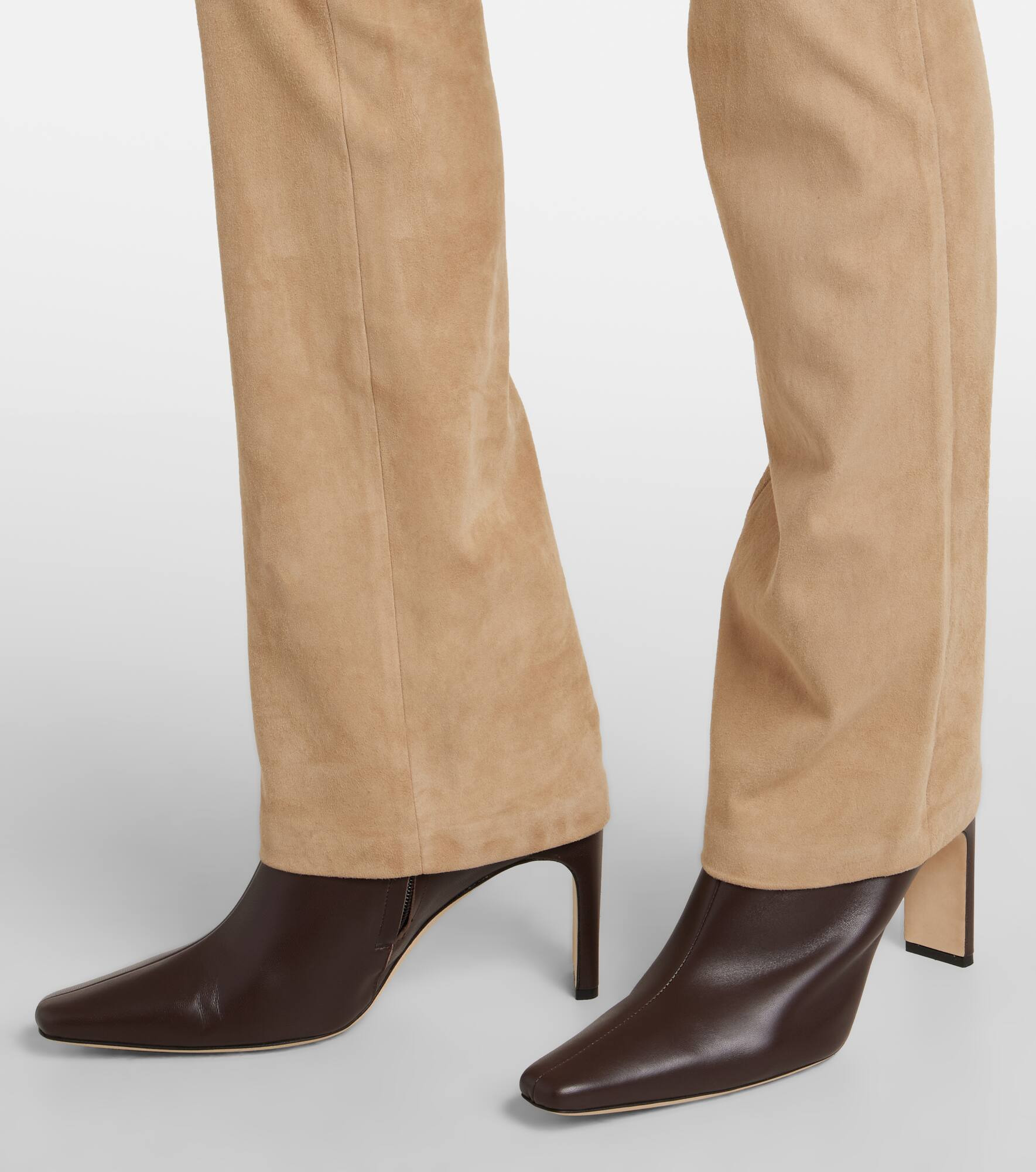 JP Long suede flared pants - 5