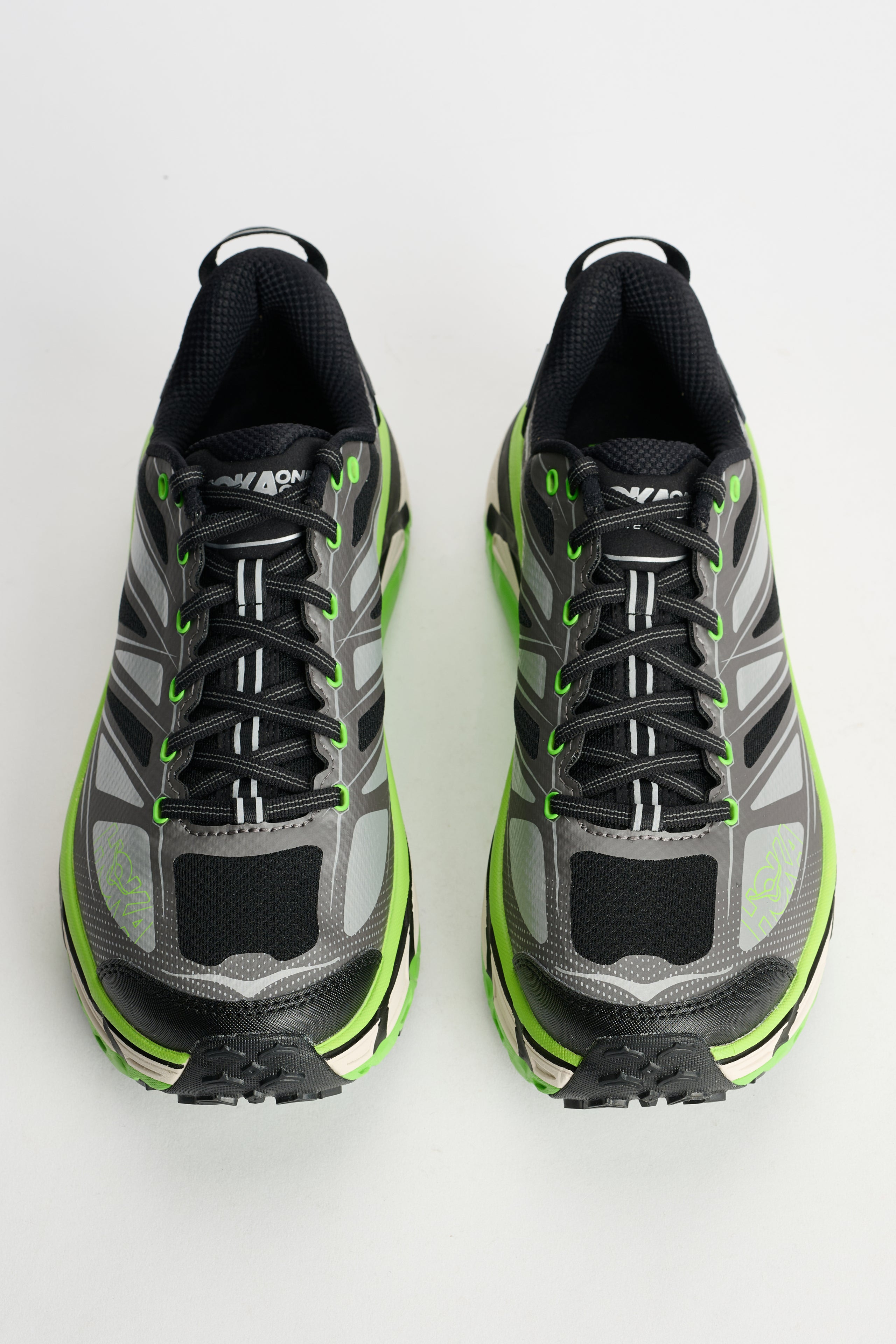 HOKA U MAFATE SPEED 2 BLACK / ELECTRIC GREEN - 5