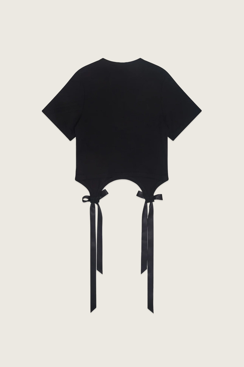 Simone Rocha Bow Tail Easy T-Shirt outlook