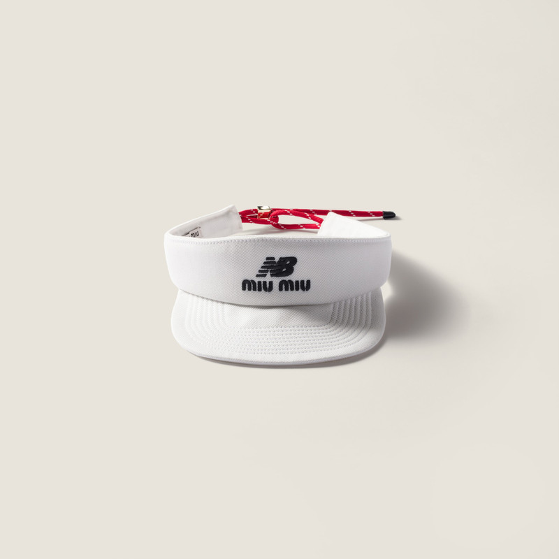 Denim visor 3