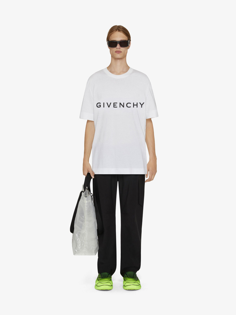Givenchy GIVENCHY ARCHETYPE OVERSIZED T-SHIRT IN COTTON outlook