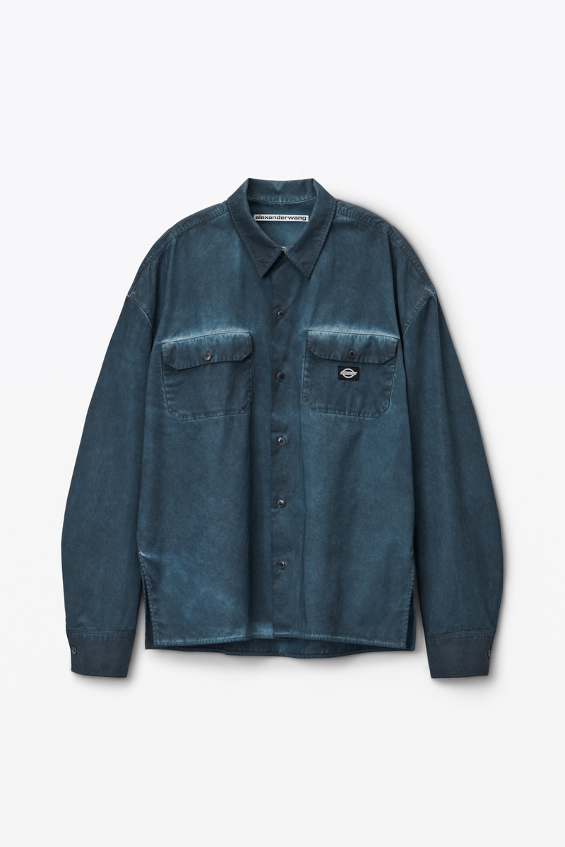 Oversized Workwear Shirt in Cotton 1
