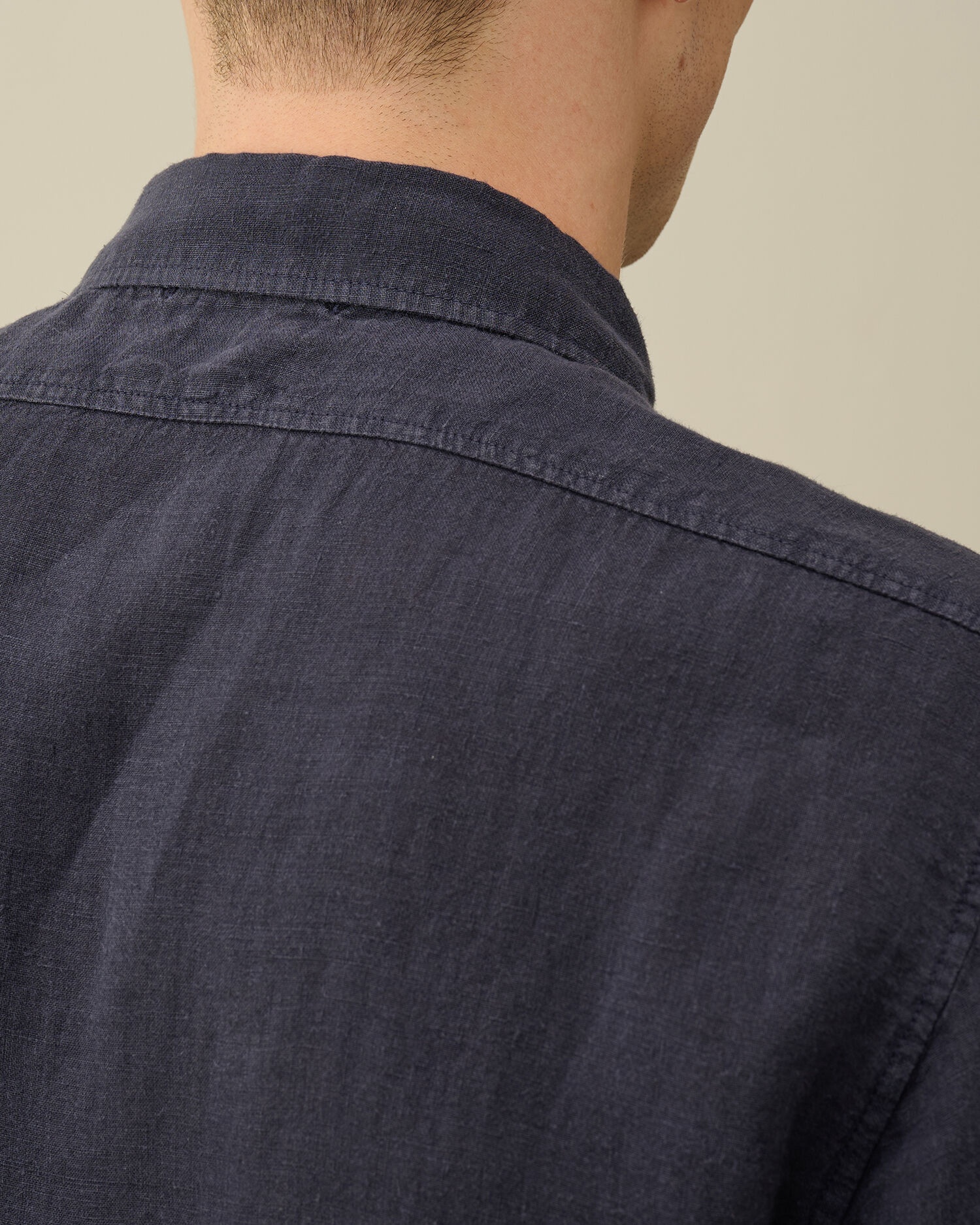 Linen Short Sleeved Shirt - 5