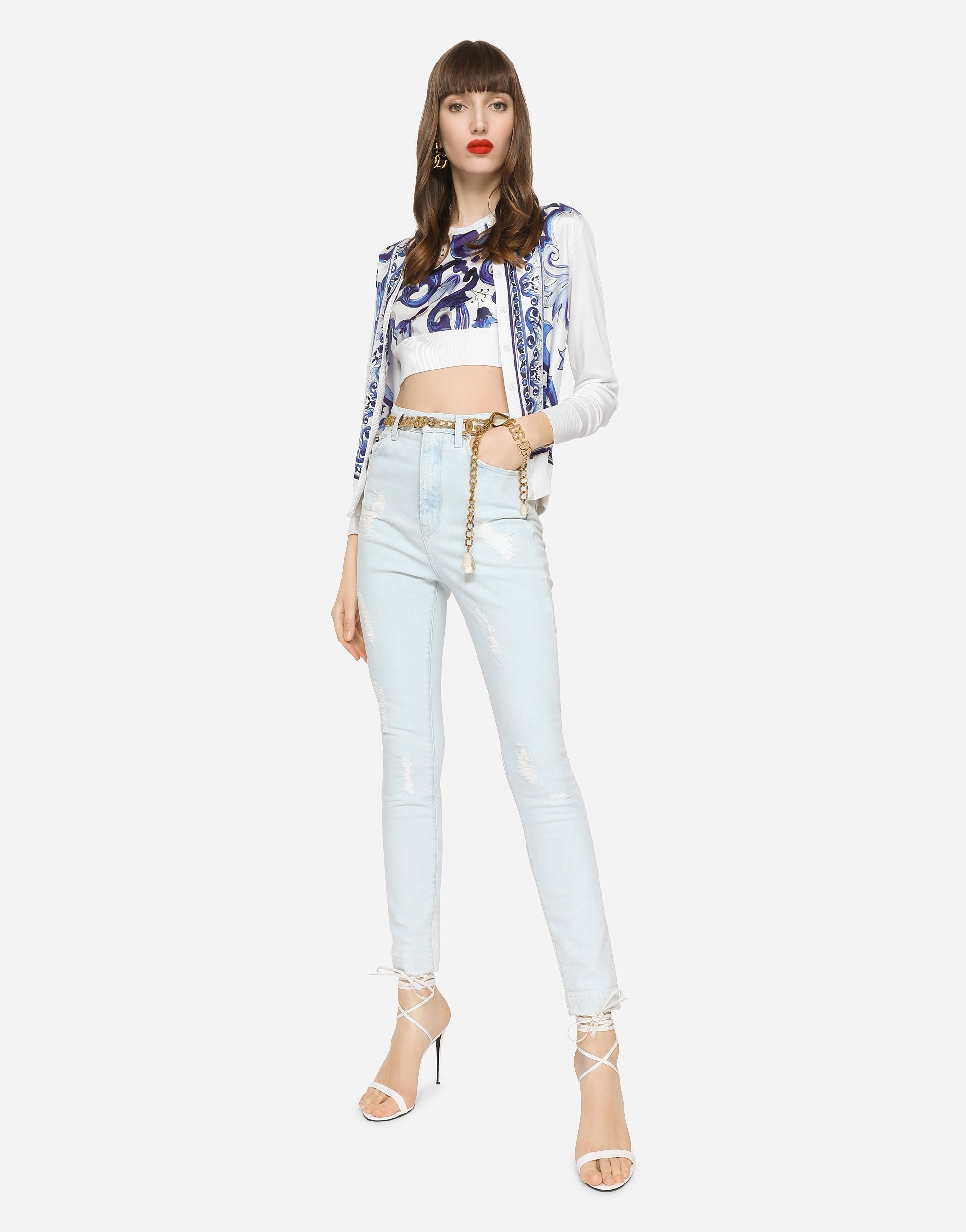 Light blue denim Grace jeans - 5
