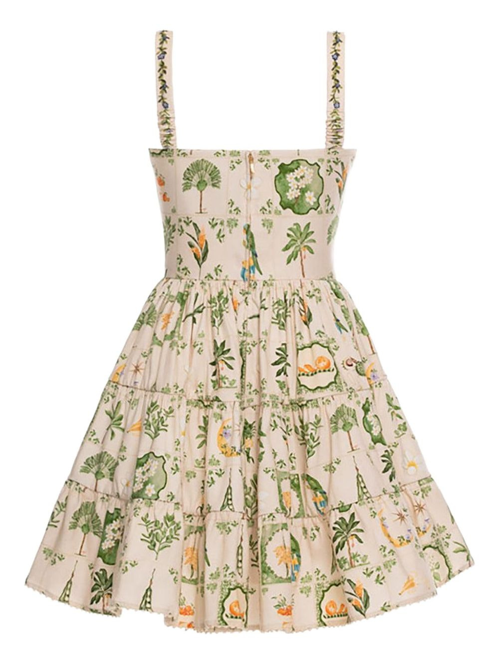 Lima floral-print mini dress - 2
