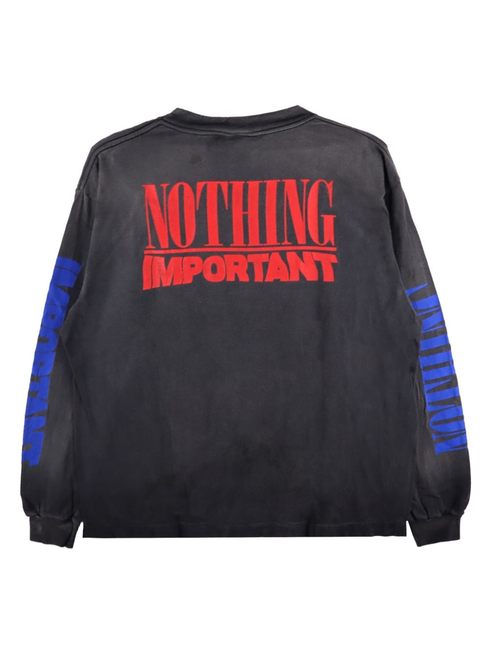 x KOSUKE KAWAMURA Nothing Important sweatshirt - 2