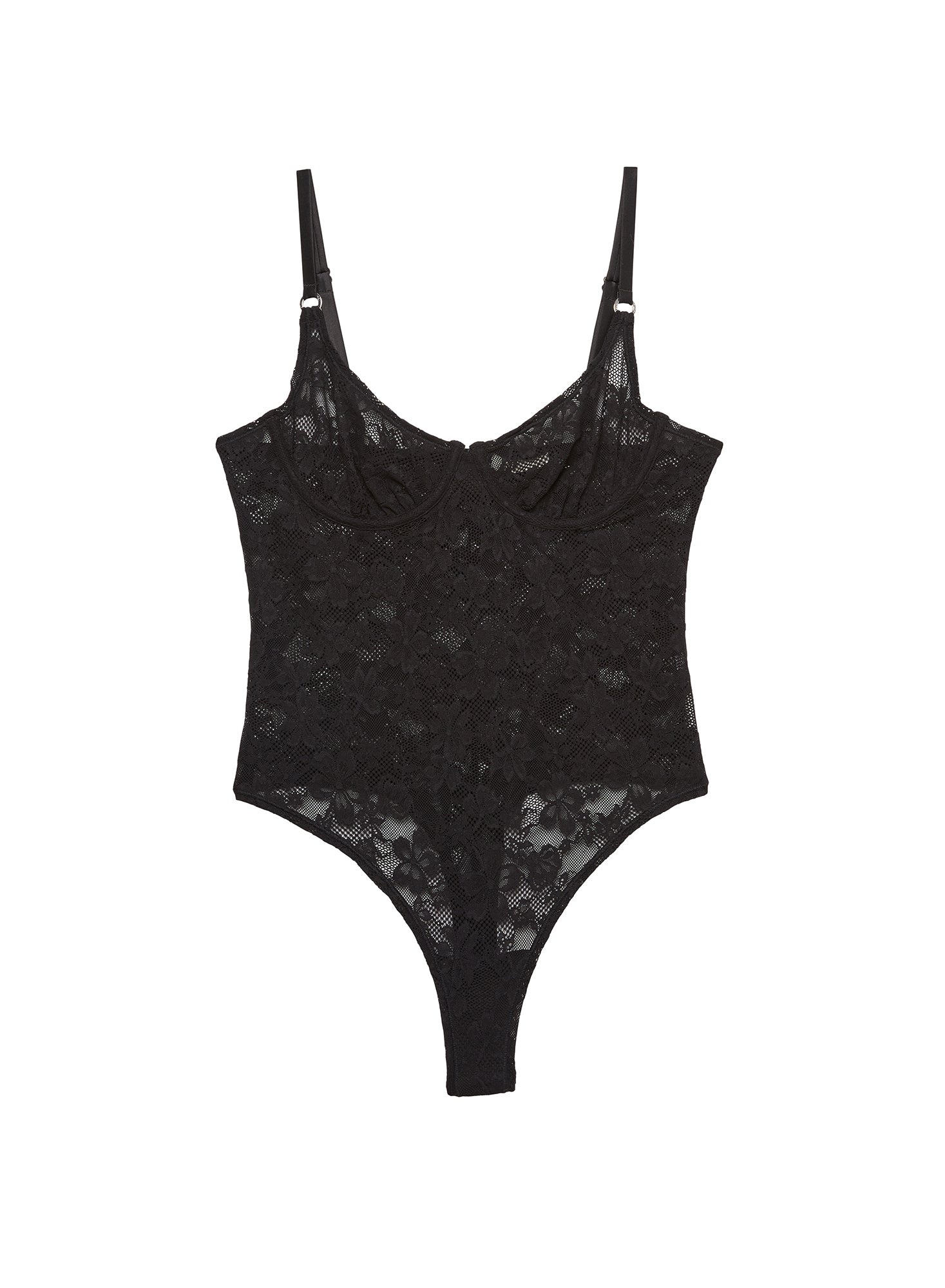 Le Stretch Lace Bodysuit - 3