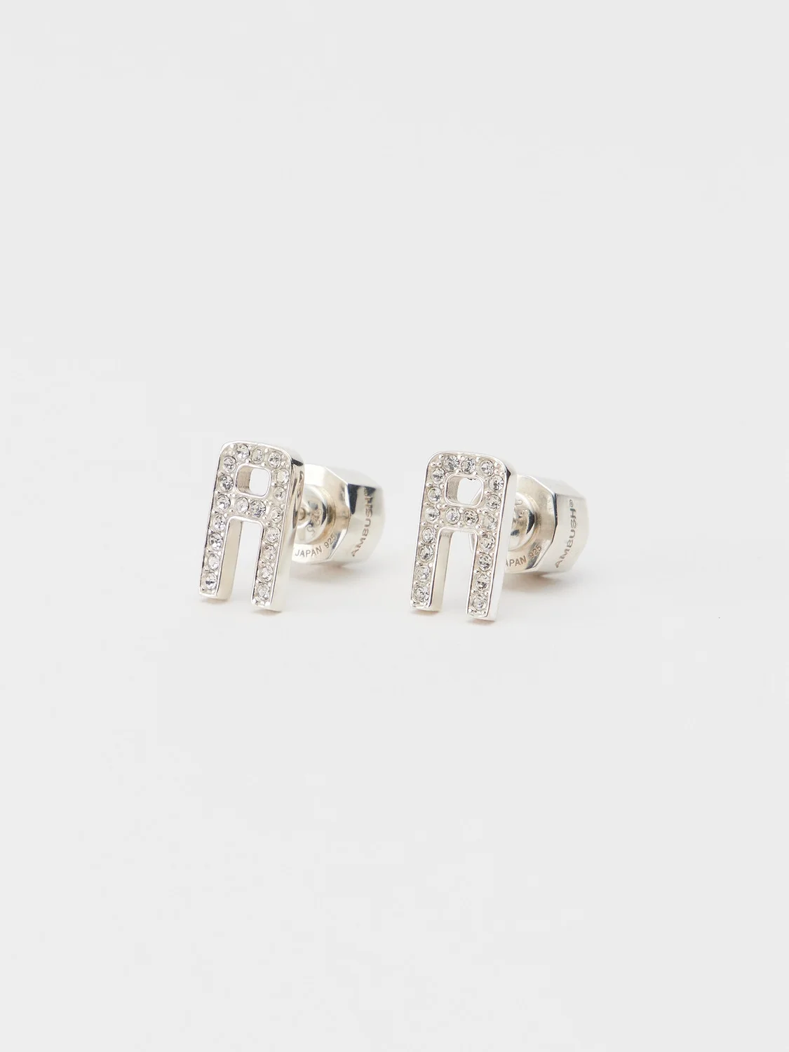 PAVE A STUD EARRINGS - 1