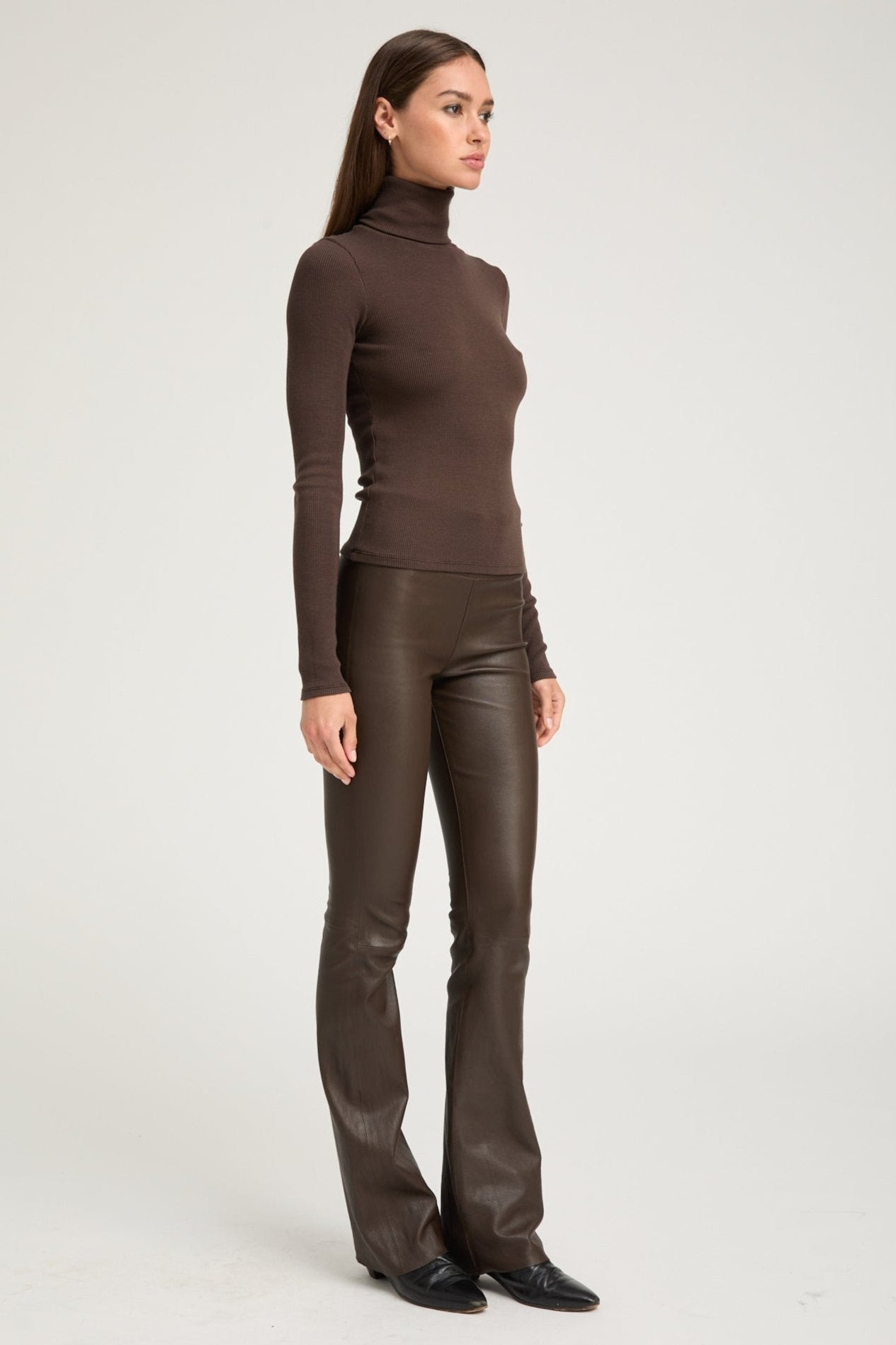 AMERICANO LEATHER MICRO FLARE - 2