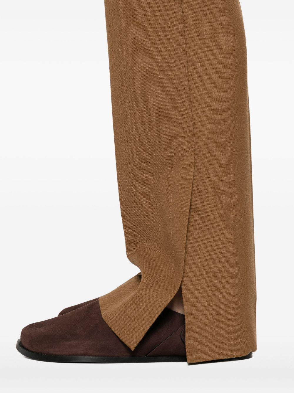 split-hem trousers - 5