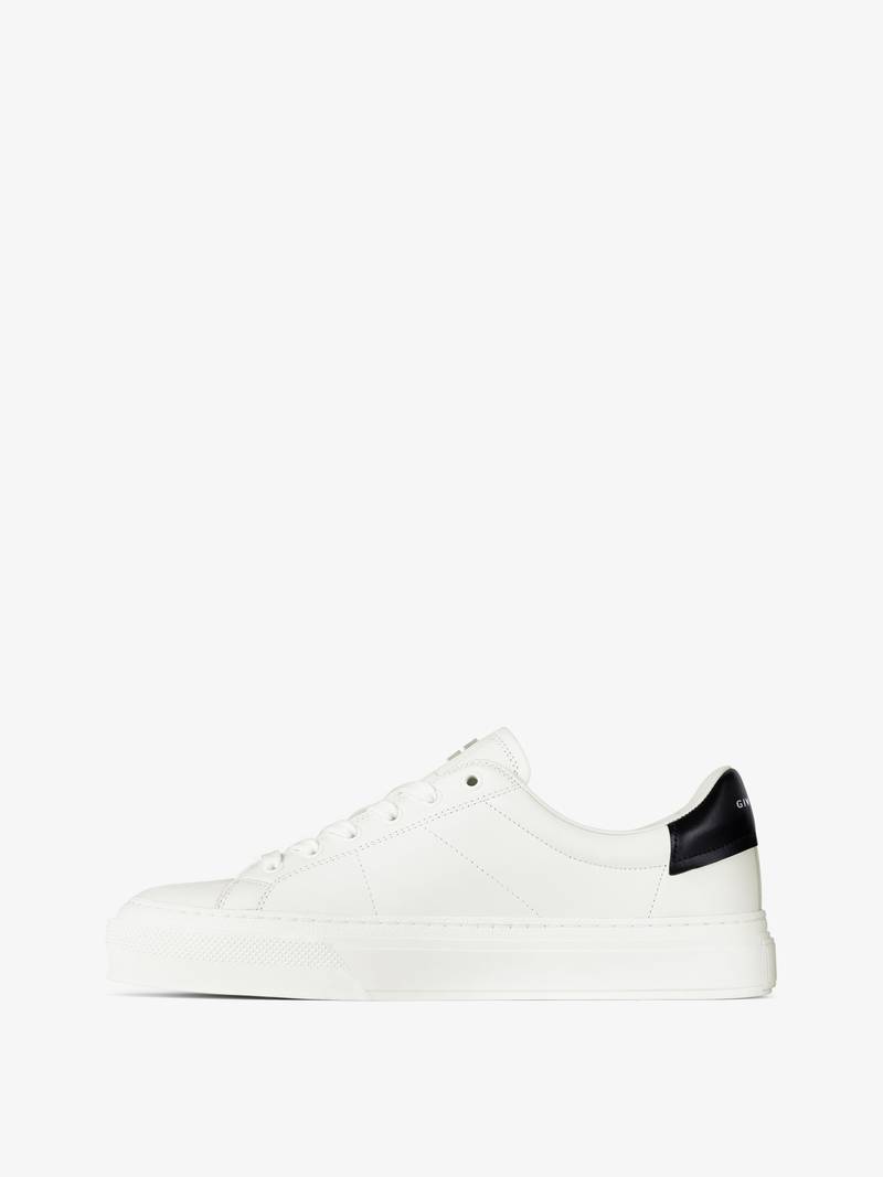 Givenchy CITY SPORT SNEAKERS IN LEATHER outlook