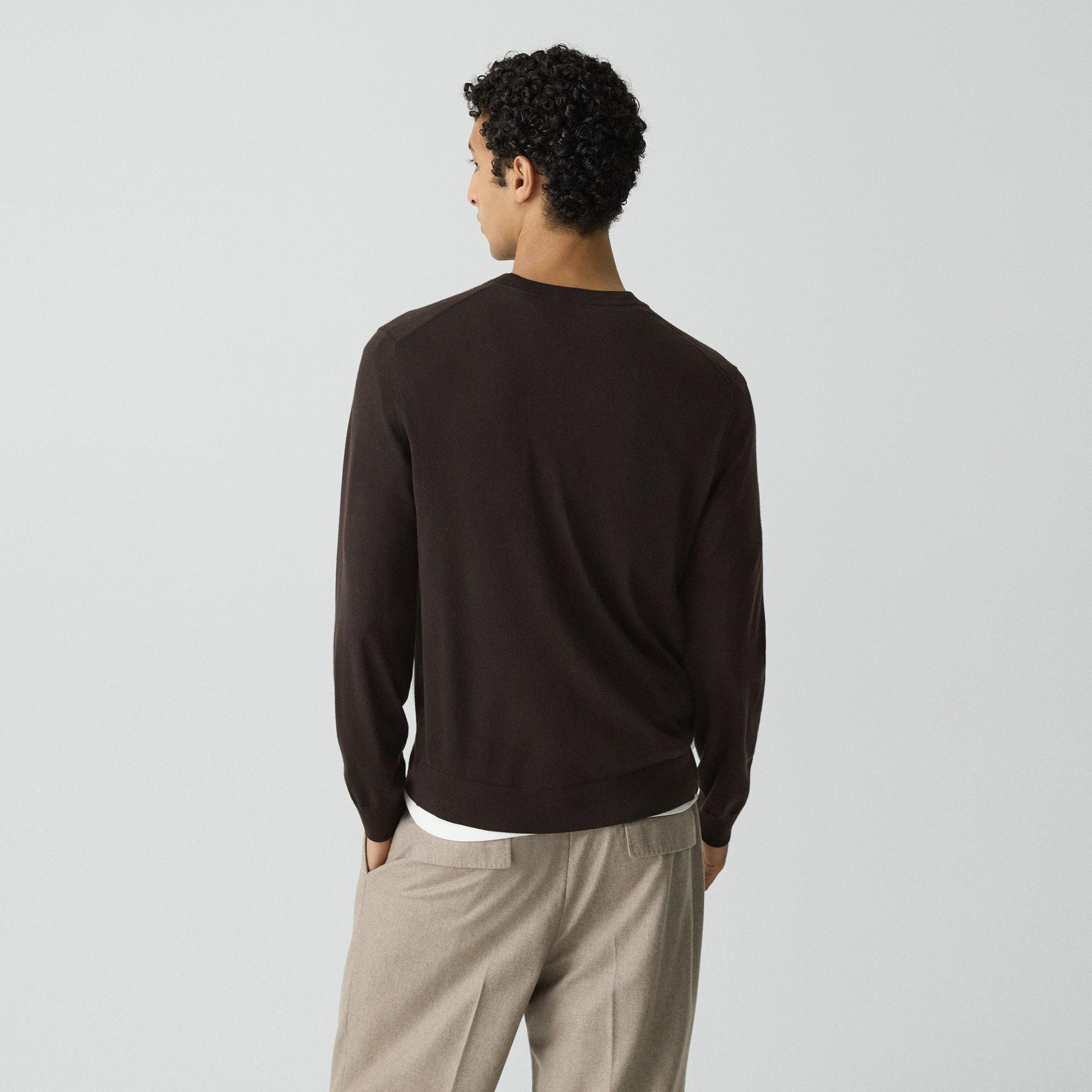 Crewneck Sweater in Regal Wool - 4