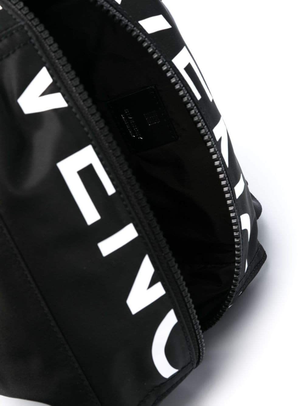logo-print messenger bag - 5