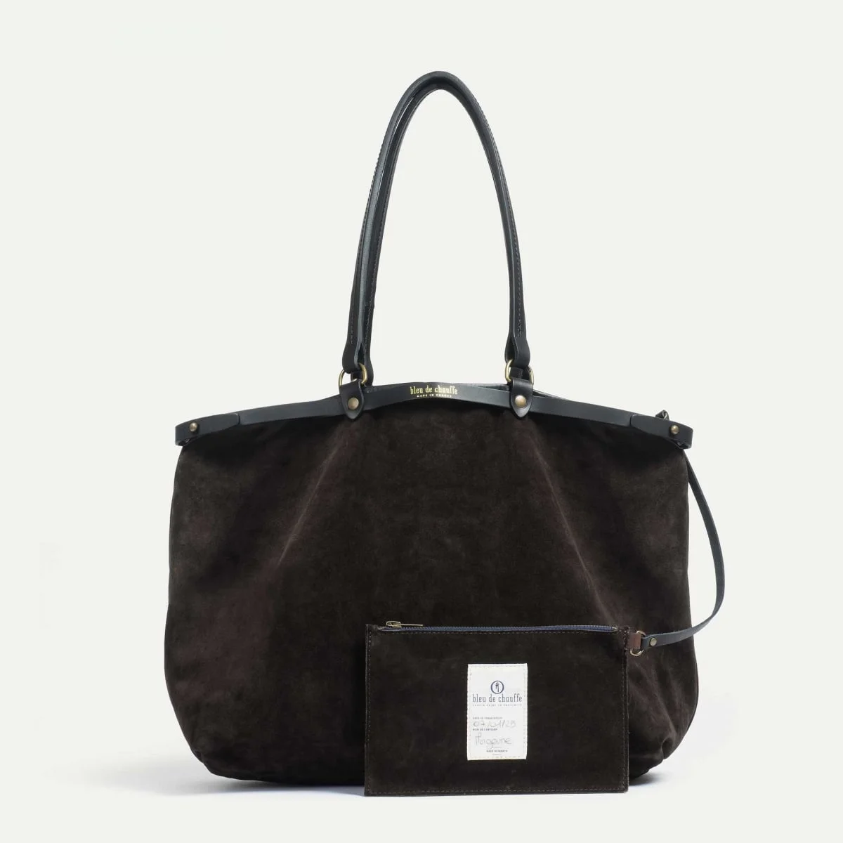 ADÈLE TOTE BAG - DARK BROWN - 1