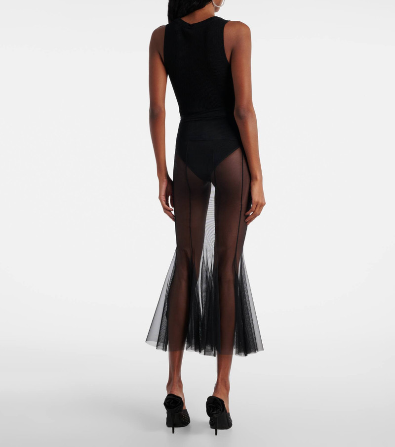 Mila tulle midi skirt 3