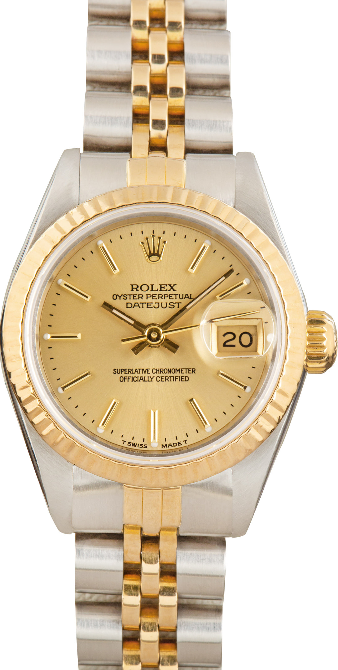 Lady Rolex Datejust Ref 69173 Champagne - 1
