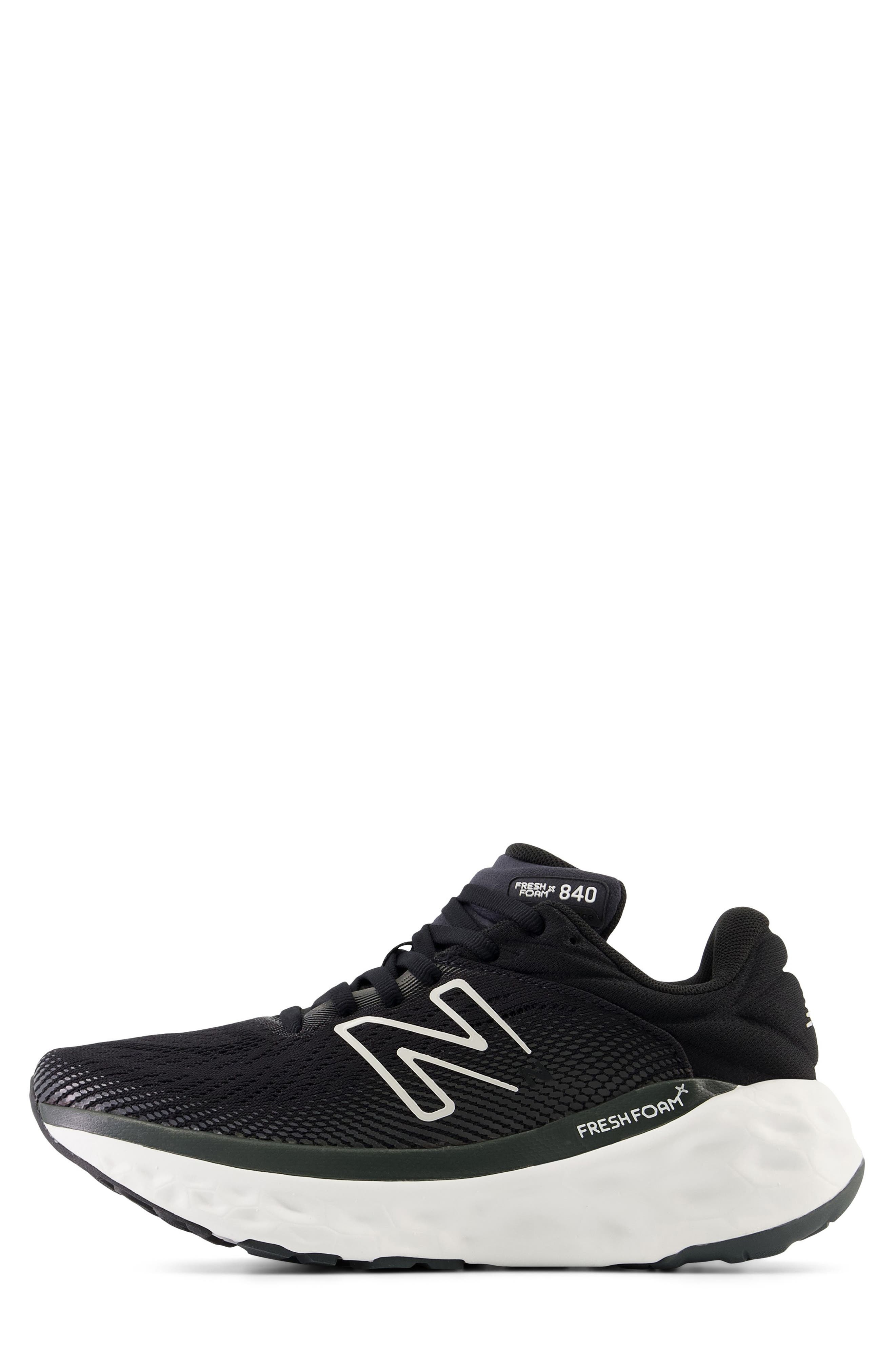New Balance Fresh Foam X 840v1 Sneaker in Black/Magnet at Nordstrom - 8
