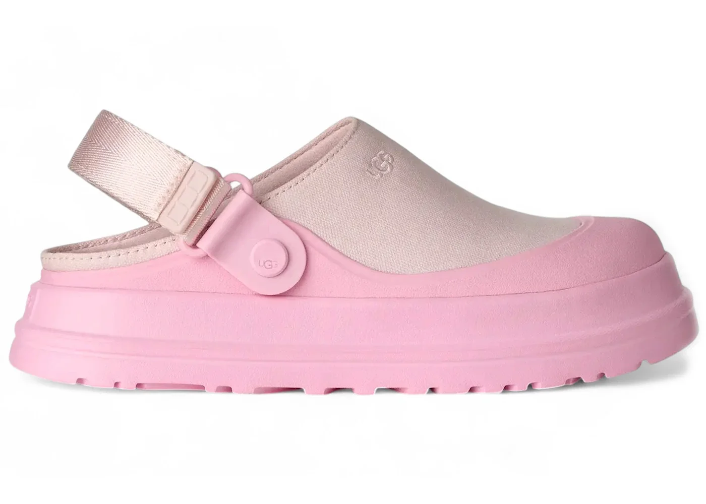 UGG GoldenGlow Canvas Clog Pink Diamond (Women's) - 1