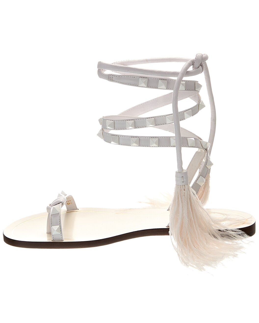 Valentino Rockstud Leather Sandal - 2