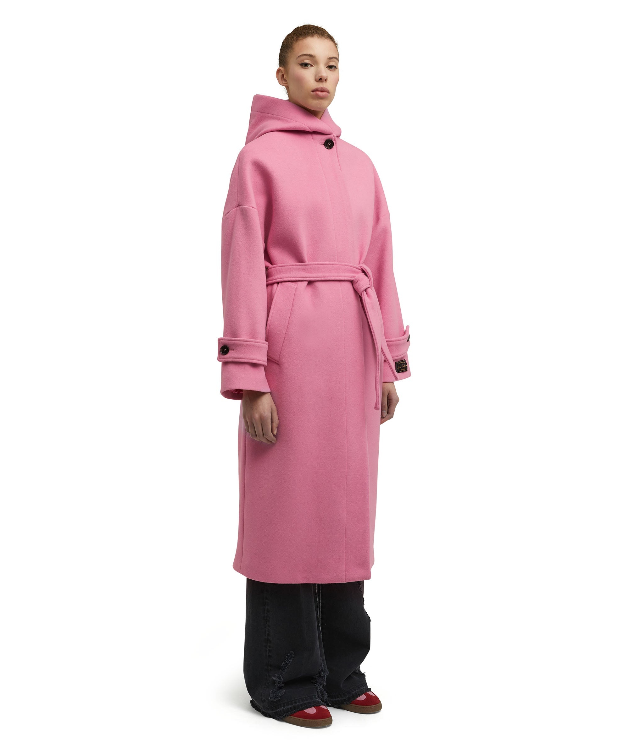 MSGM Pink Oversized Puffer Coat