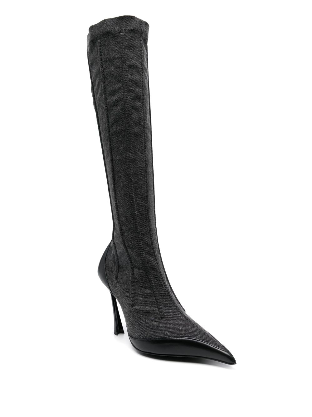 105mm bi-colour fang boots - 2