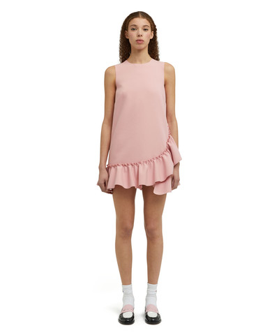 MSGM Mini dress with  "Double Crepe Cady" workmanship outlook