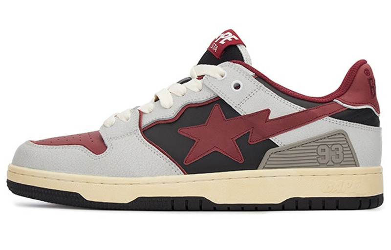 A BATHING APE® (WMNS) A Bathing Ape Sk8 Sta #4 'Red Off White' 1I20-291-020 outlook