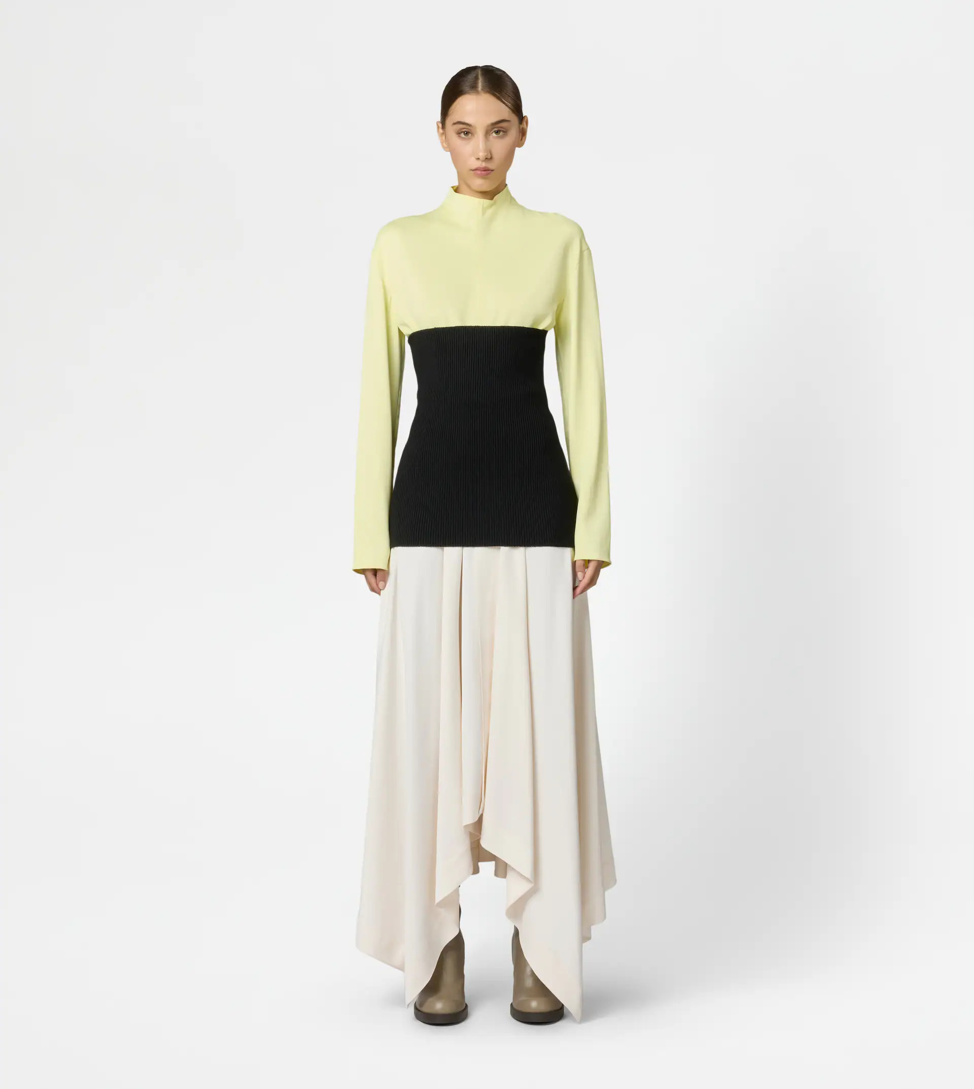 TOP IN WOOL - BLACK - 2
