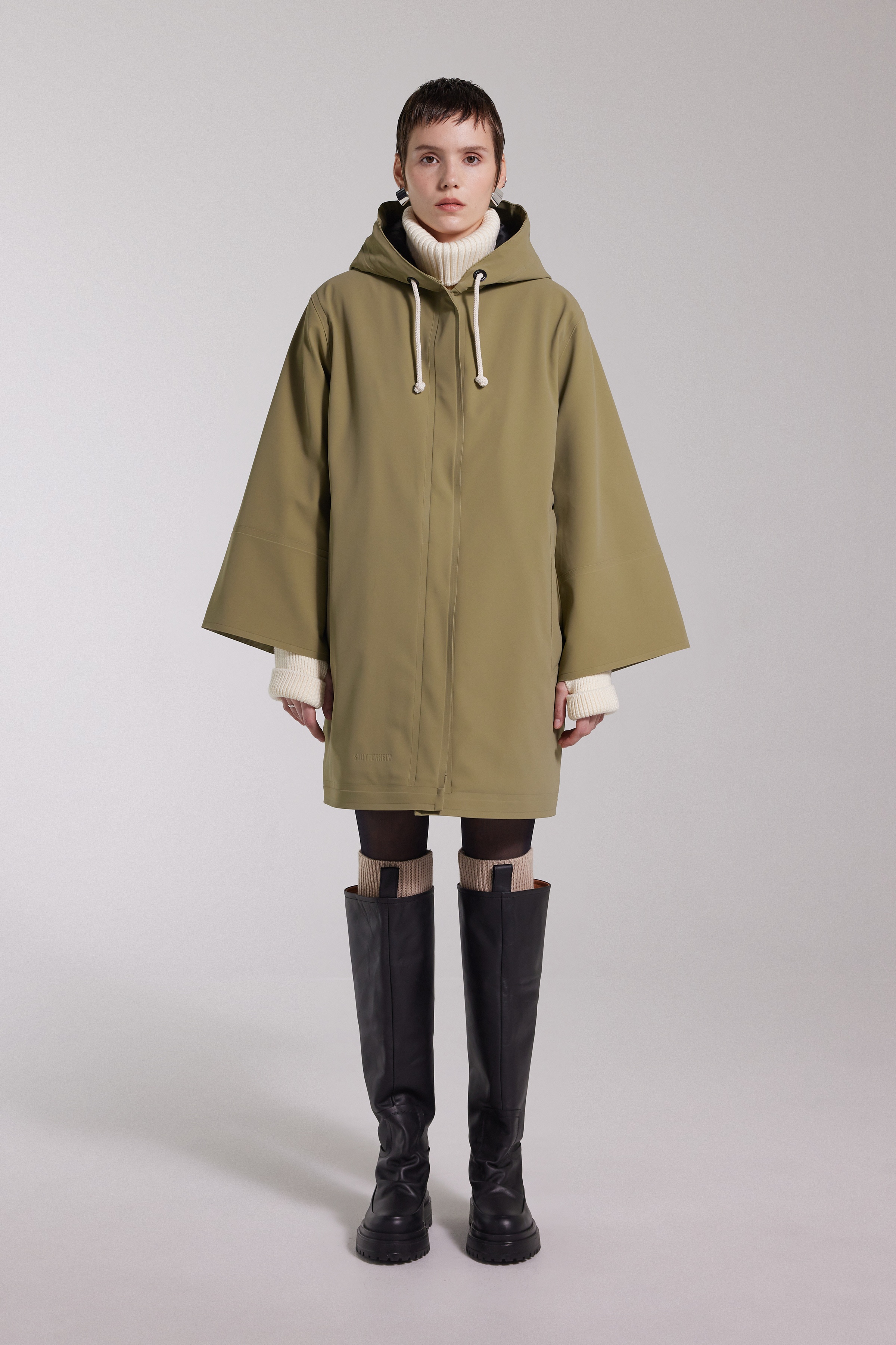 Lubban Winter Matte Raincoat Aloe - 4