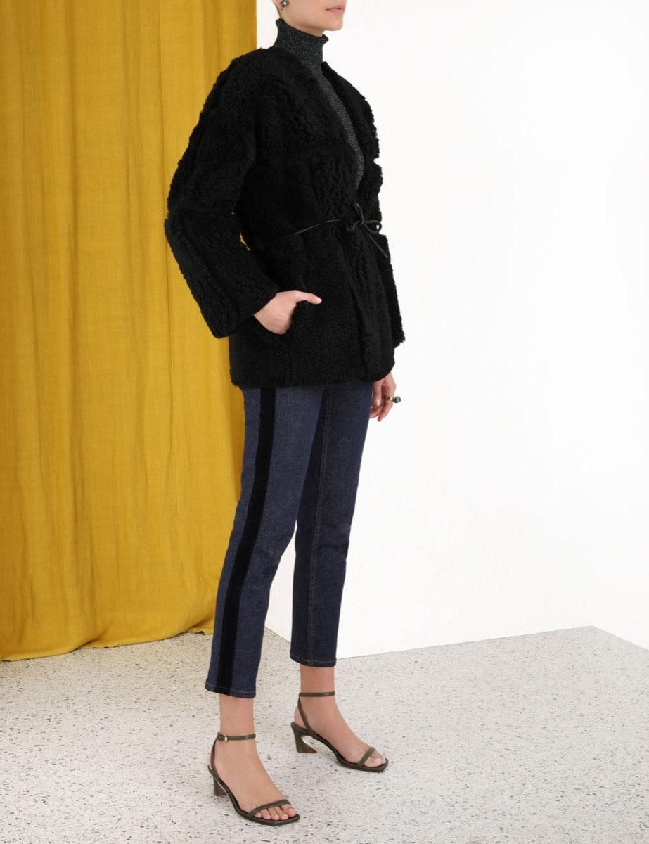 KALEIDOSCOPE SHEARLING JACKET - 3
