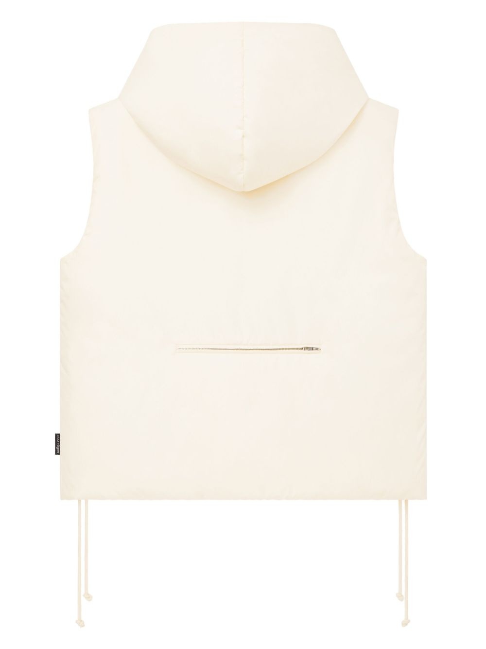 hooded padded gilet - 2