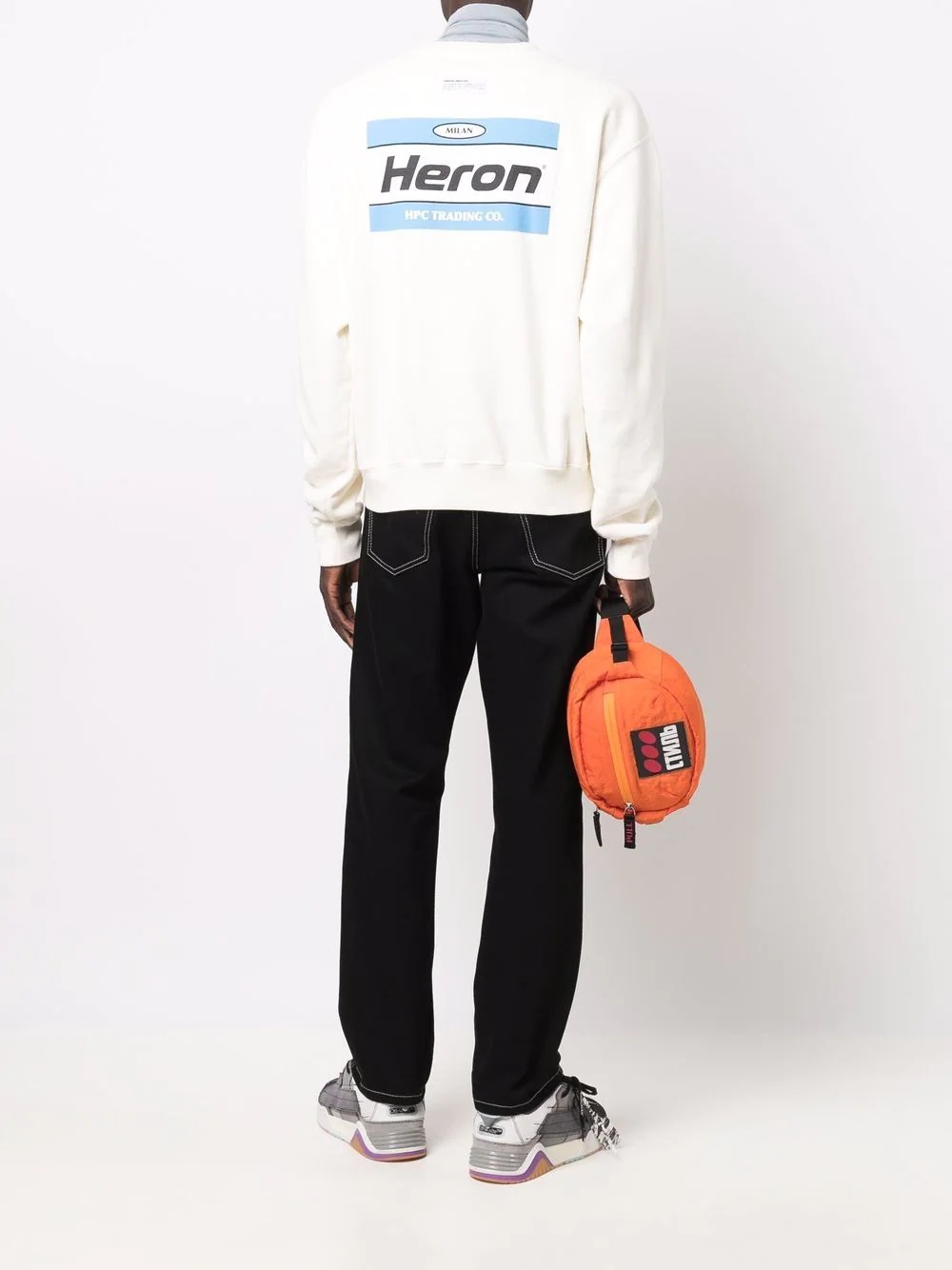 Heron print sweatshirt - 2