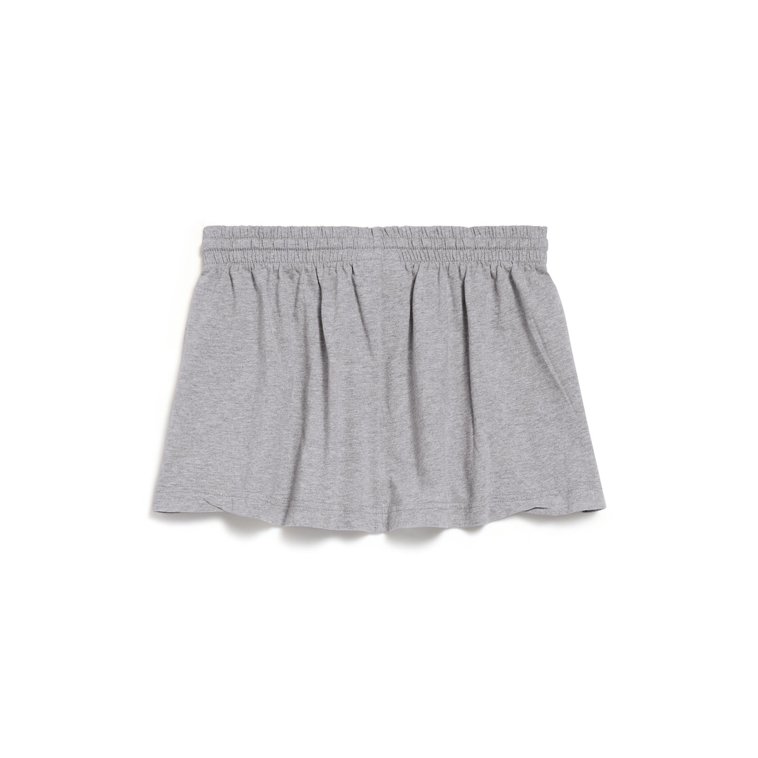 Women's Laurel Classic Football Shorts Mini Skirt in Heather Grey - 6