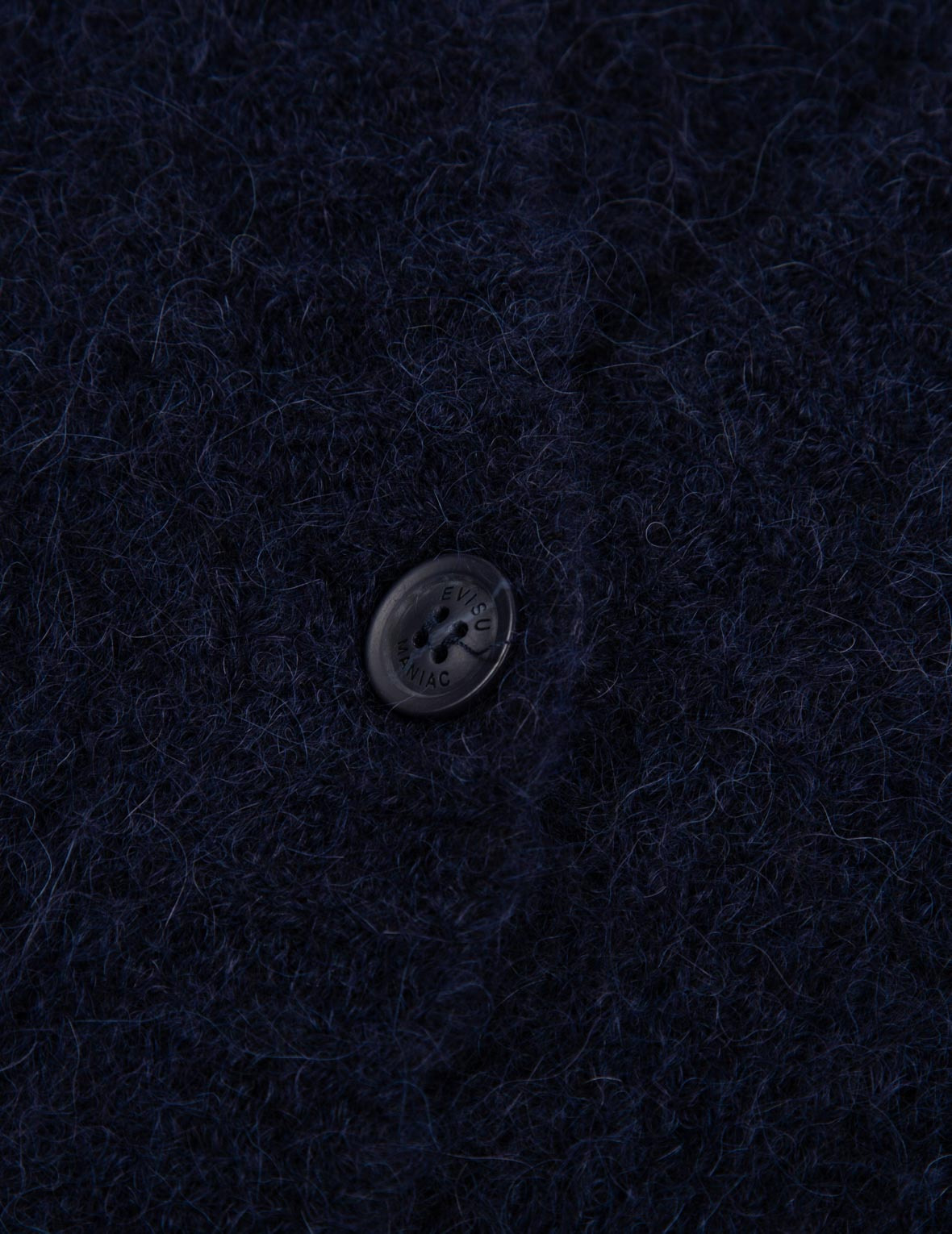 LOGO BADGE FLUFFY CARDIGAN - 13