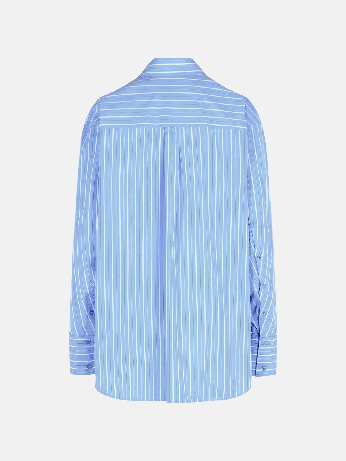 LIGHT BLUE COTTON SHIRT - 3