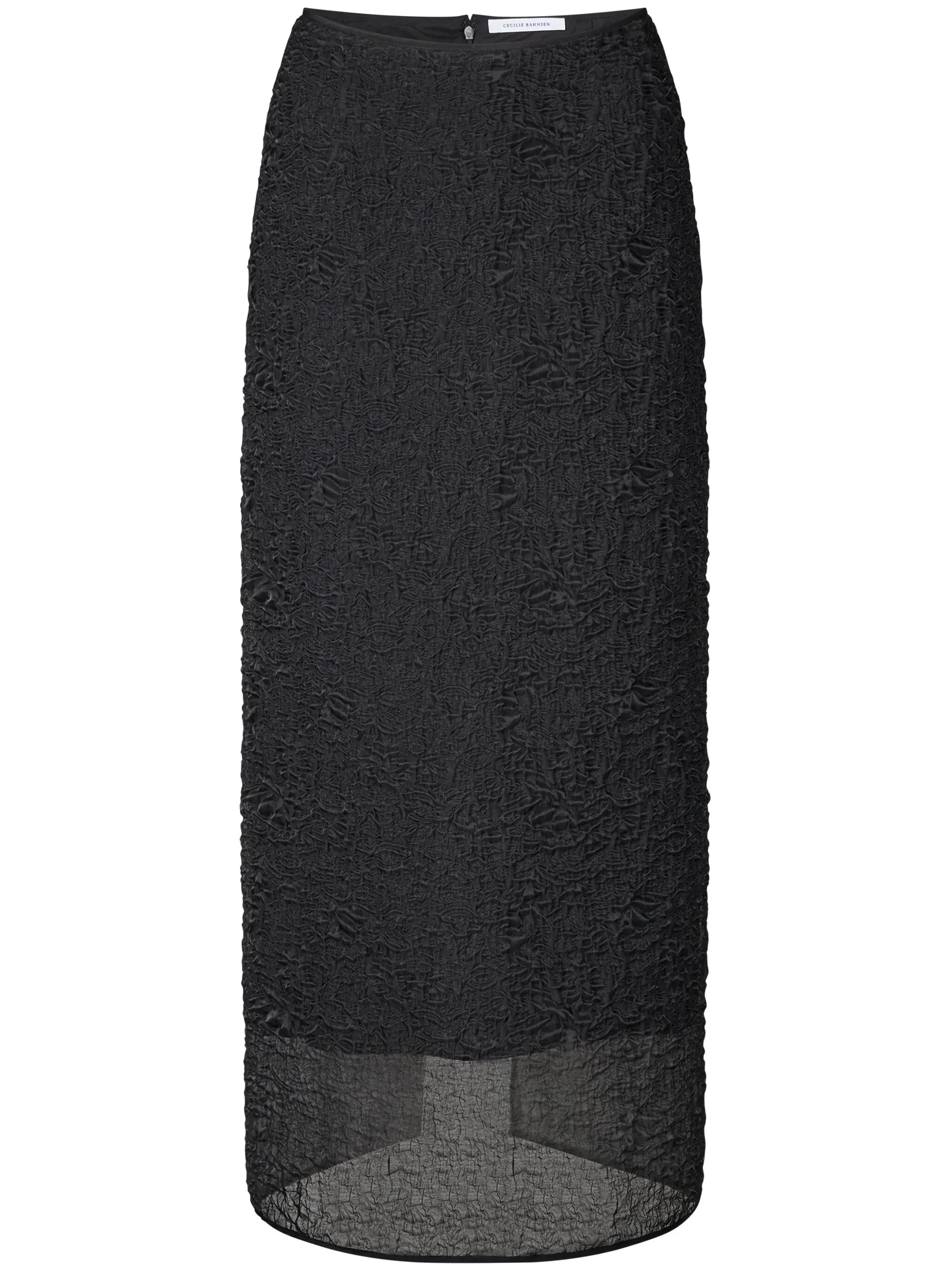 Cecilie Bahnsen Uka Matelassé Midi Skirt - 1