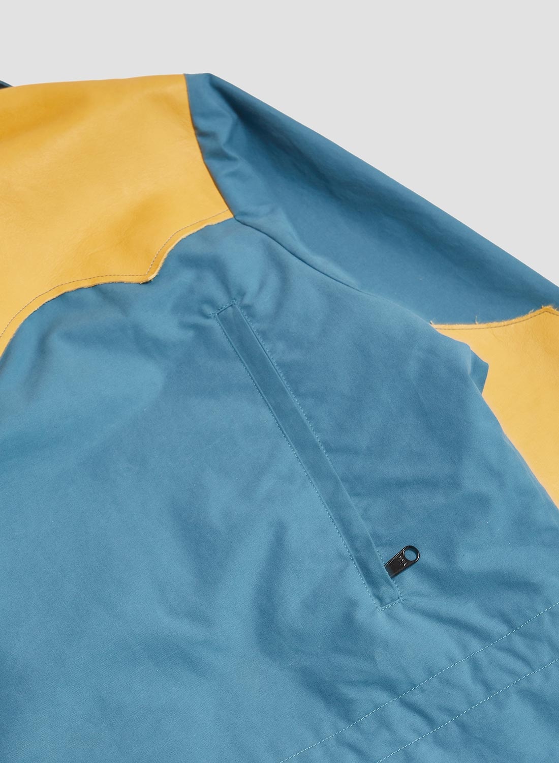 Rocky Mountain Featherbed x Nigel Cabourn Mountain Parka Dry Wax in Blue - 9