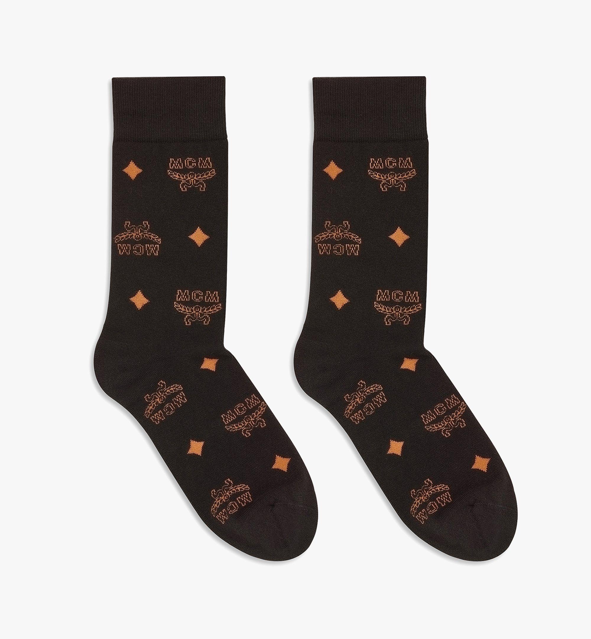 Monogram Knit Socks - 1