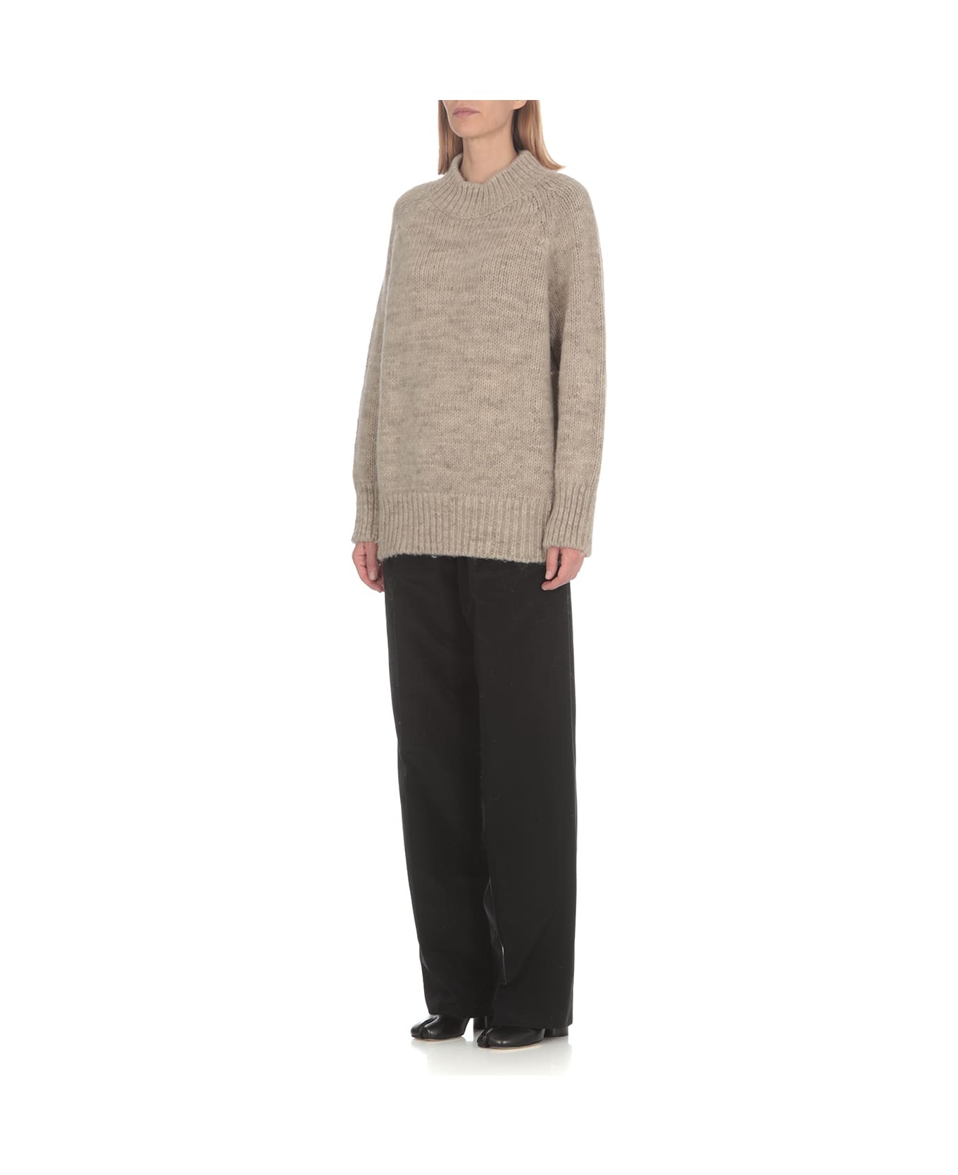 Chunky-knitted Crewneck Jumper - 2