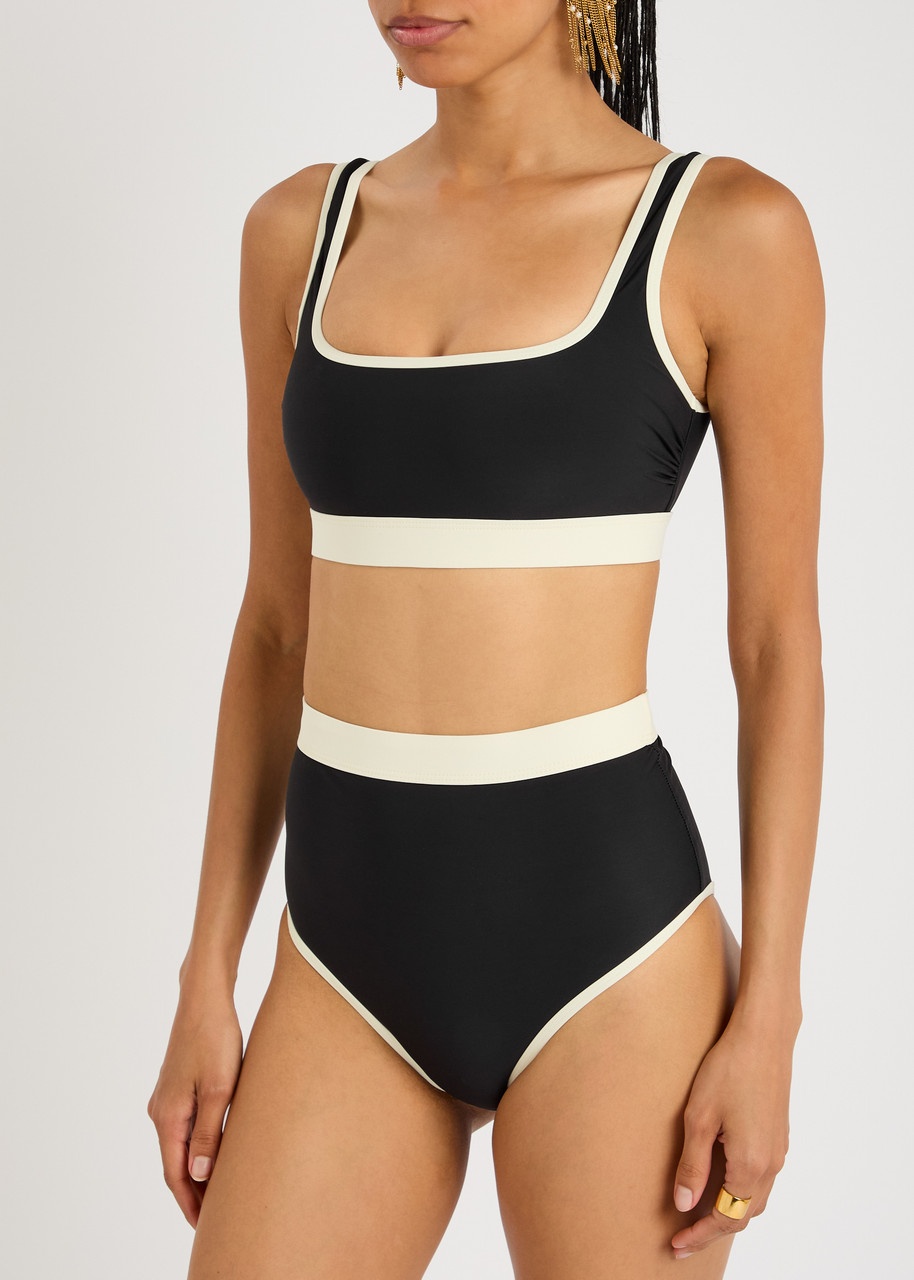 Bondi Born Jayde Contrast Bikini Bottoms - 2