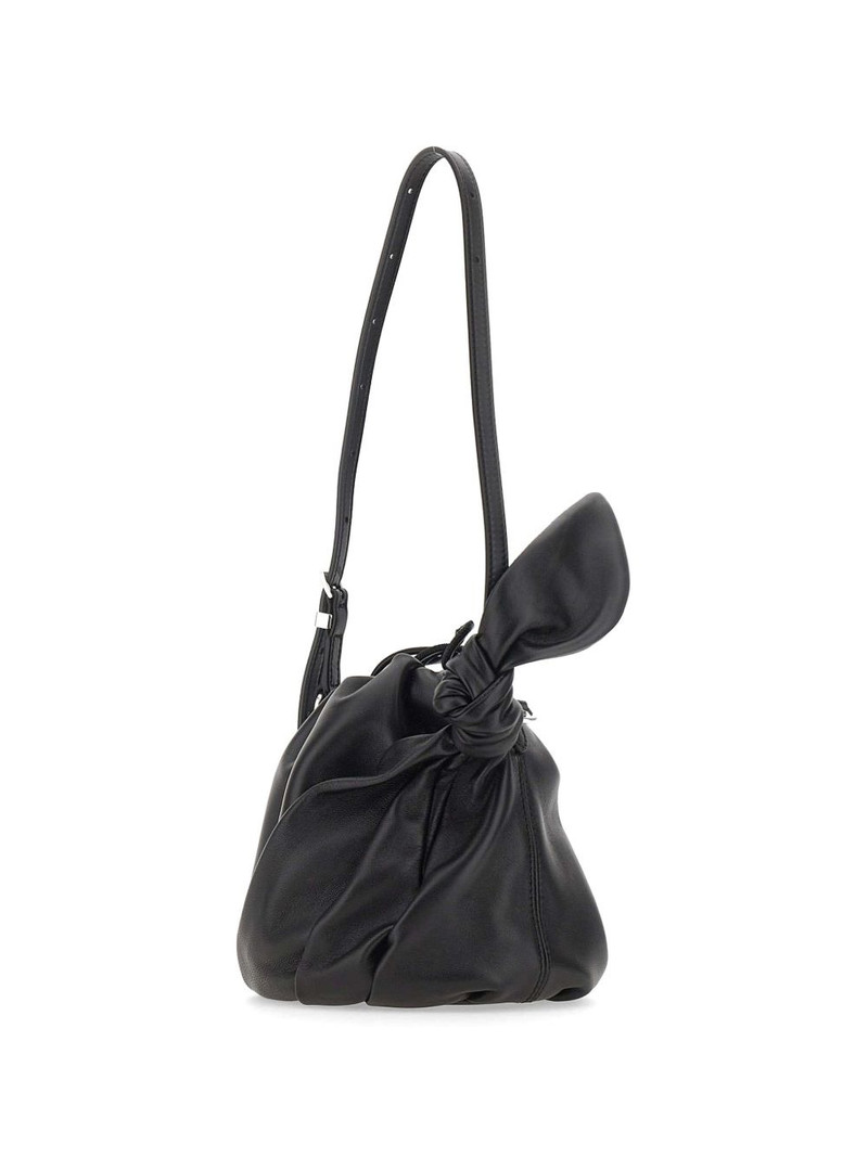 mini Bon Bon knot-detail leather shoulder bag 4