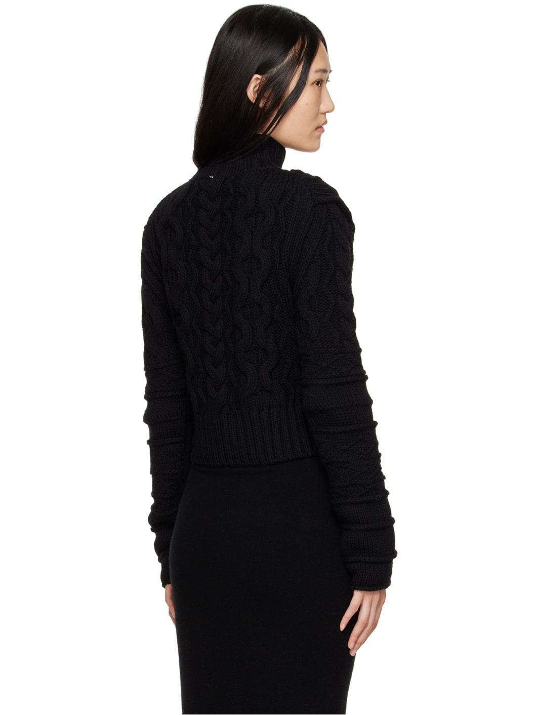 Black Asturie Turtleneck - 3