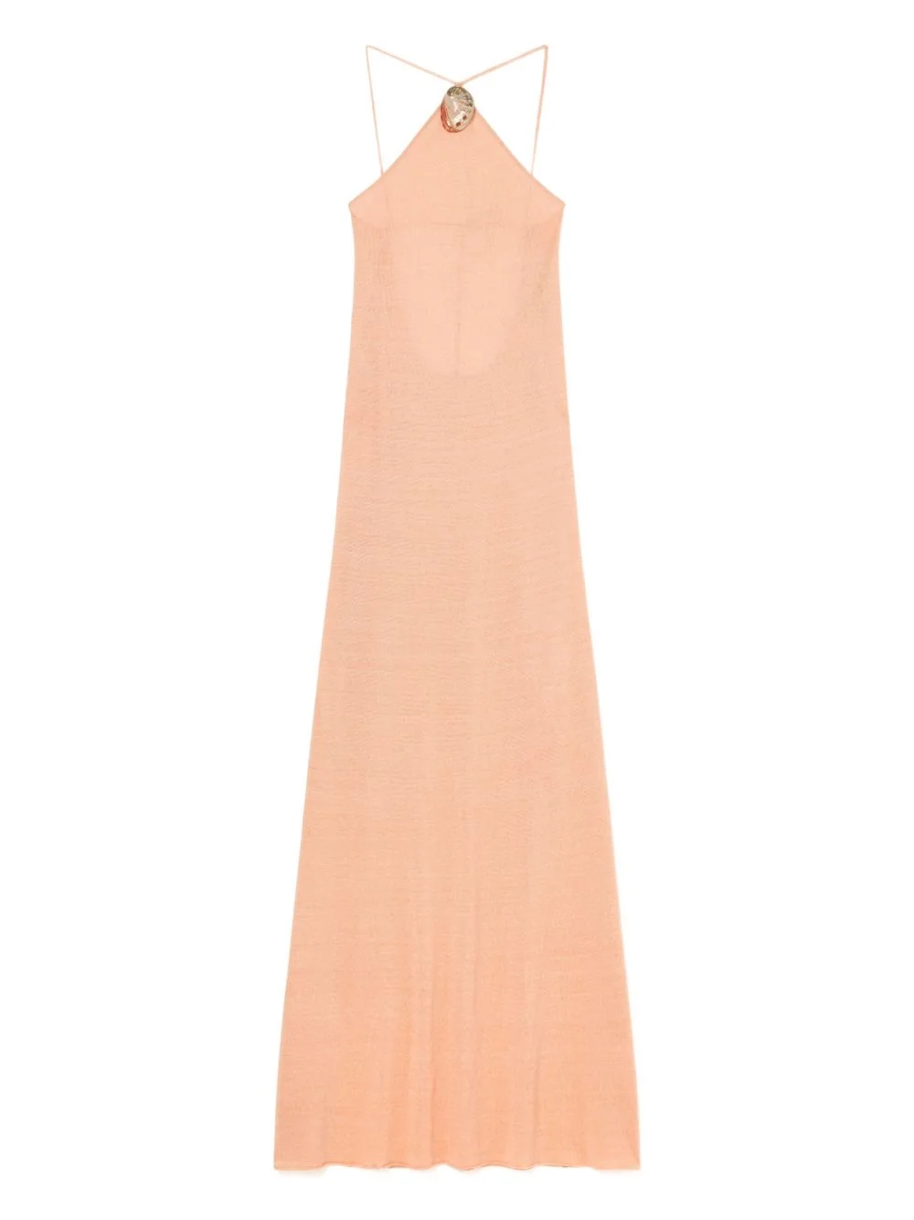 halterneck maxi dress - 1