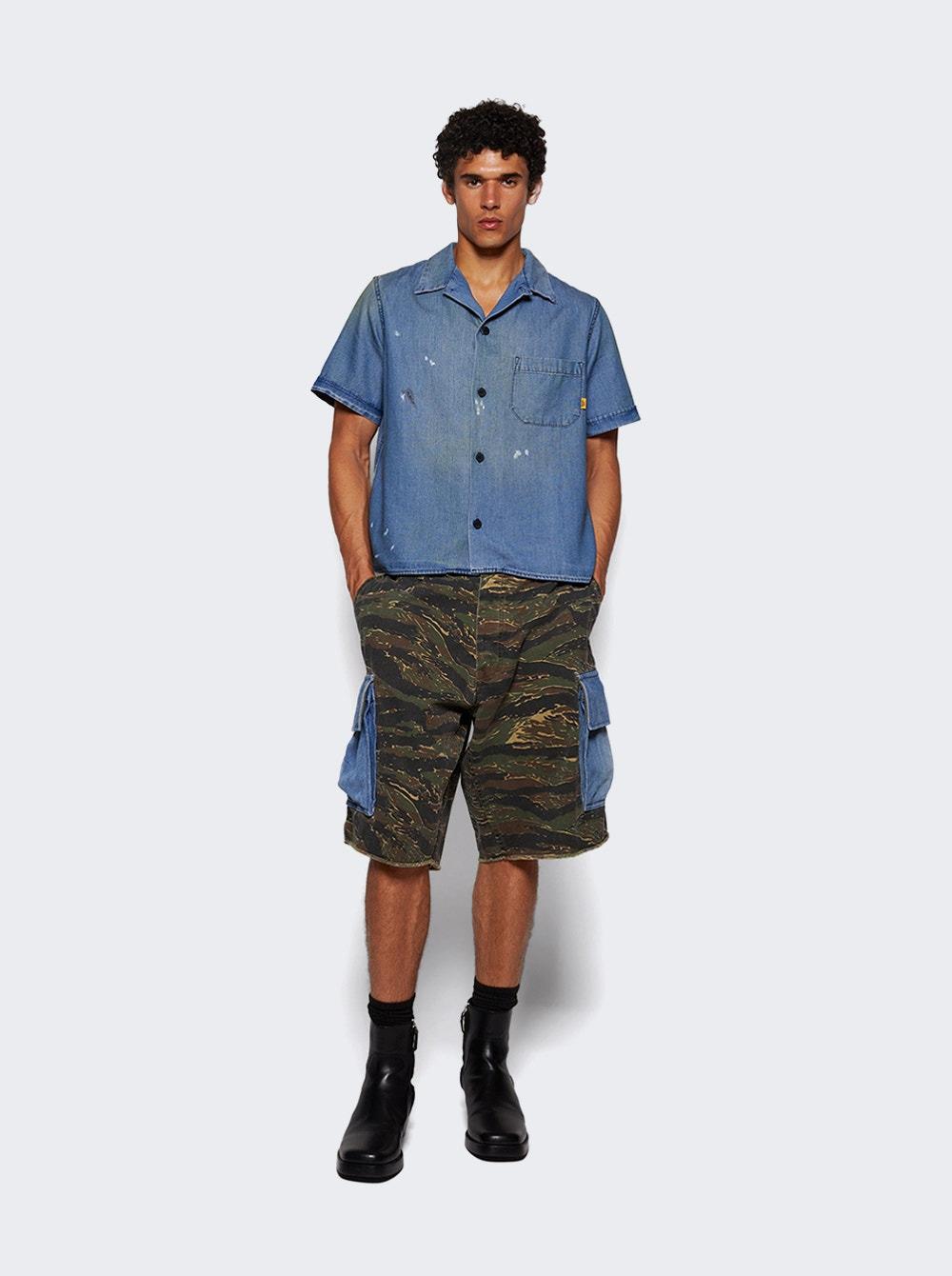 Bartz Shirt Indigo - 5