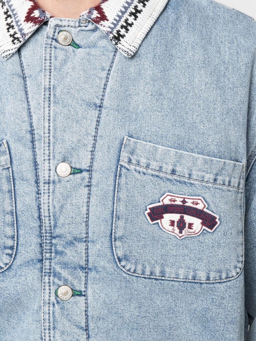 Western denim jacket - 5