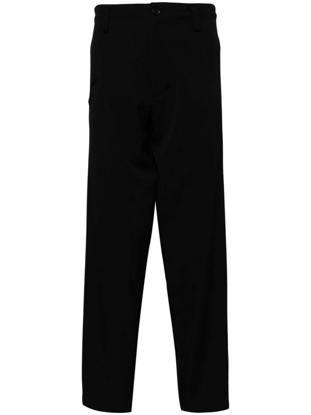 tapered wool trousers - 1