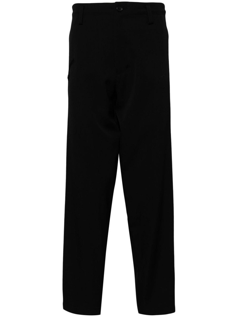 tapered wool trousers 1
